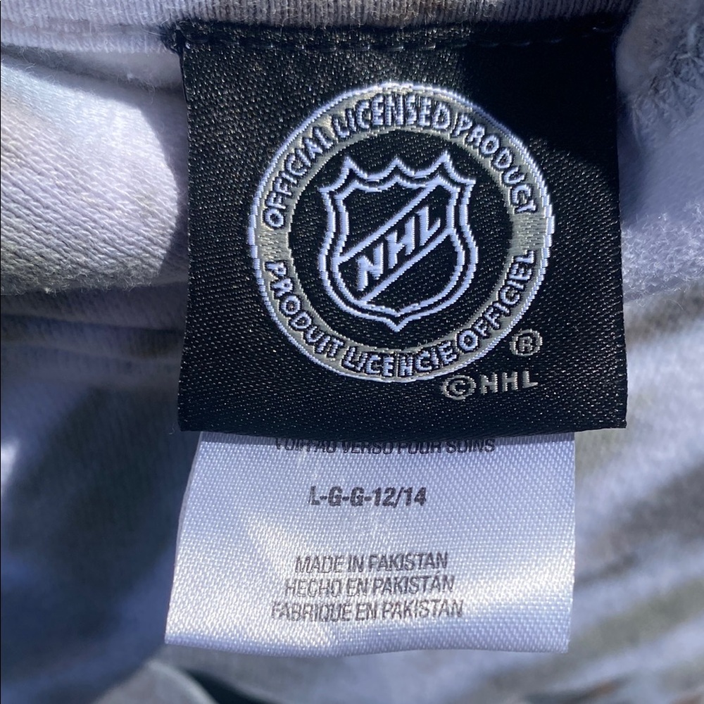 Kids NHL sharks White Tie-Dye Hoodie - Picture 2 of 3